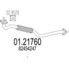 MTS 01.21760 Exhaust Pipe